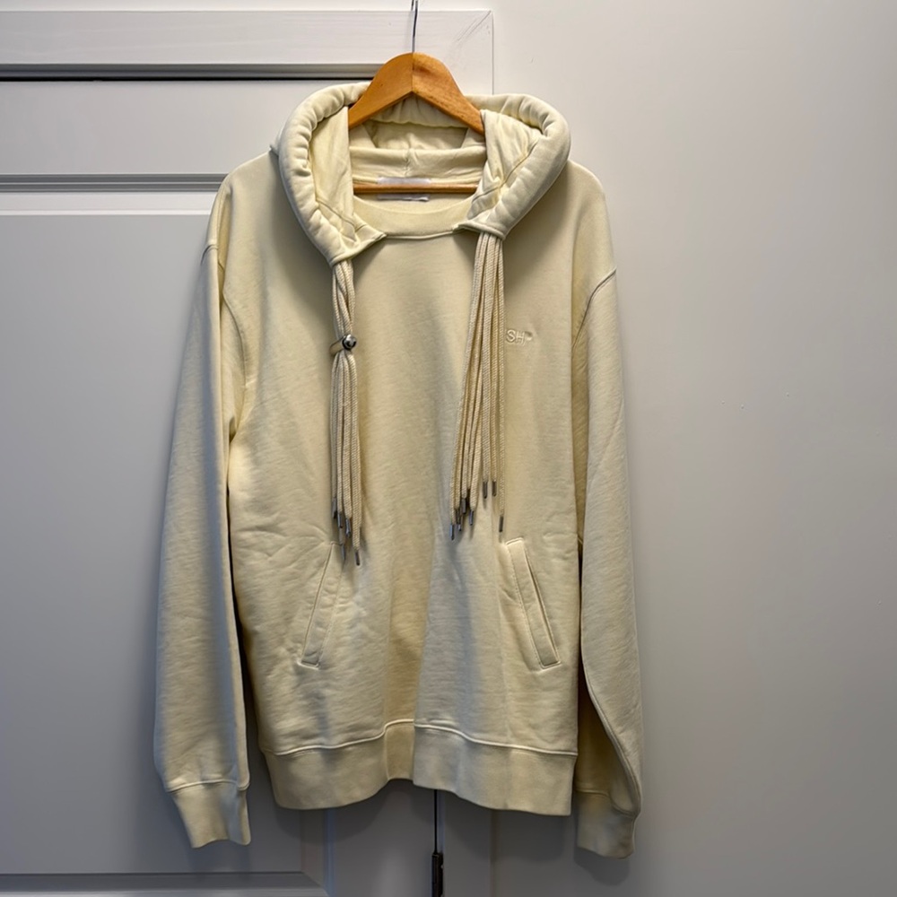 AMBUSH Men's Cream Hoodie